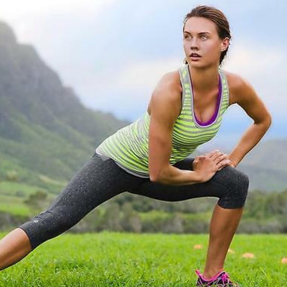 Athleta Neon Racerback Tank - Picture 2 of 2